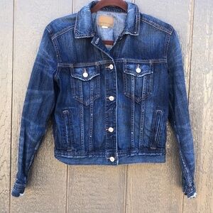 American Eagle Denim Jean Jacket Size XS EUC